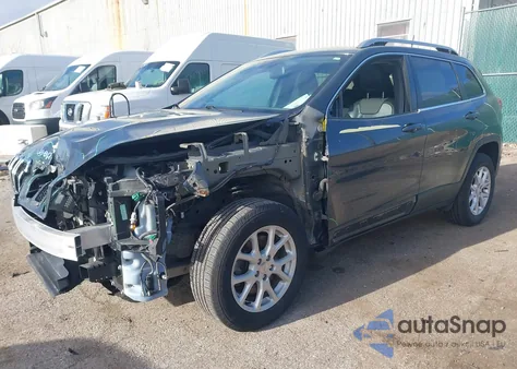 2018 Jeep Cherokee Latitude Plus 4X4 from USA, damaged, VIN 1C4PJMLB3JD601512